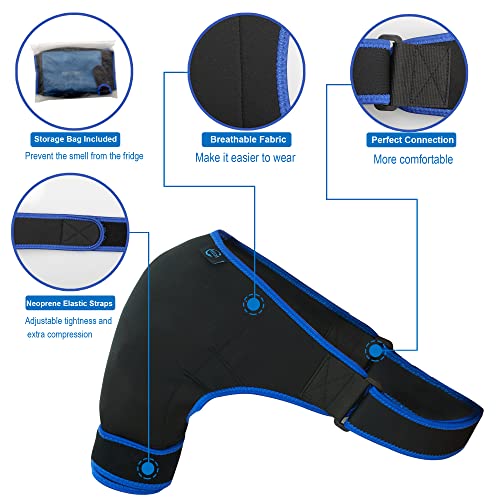 Shoulder Brace Gel Ice Pack G10808