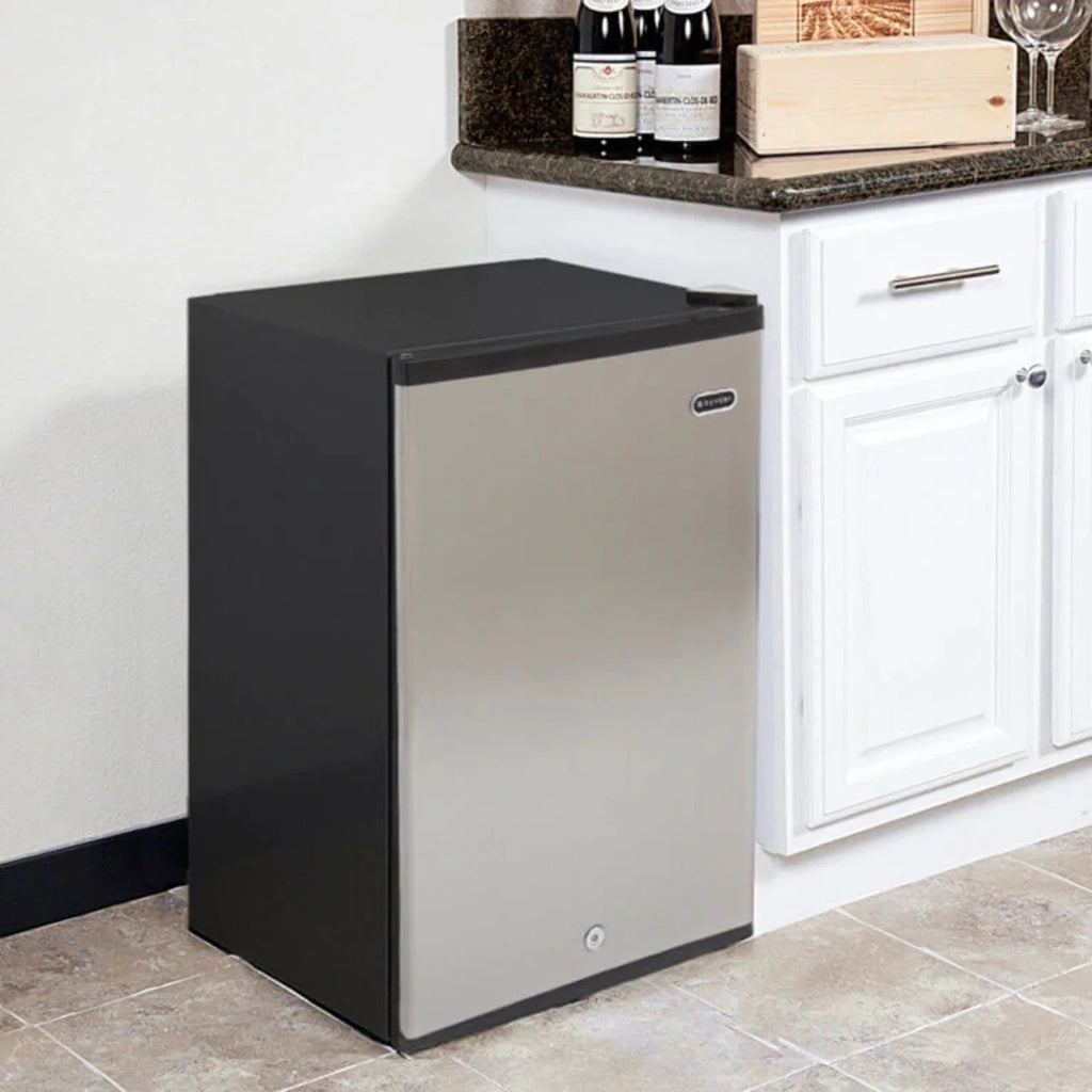 3.0 cu. ft. Black Upright Freezer with Lock T194620