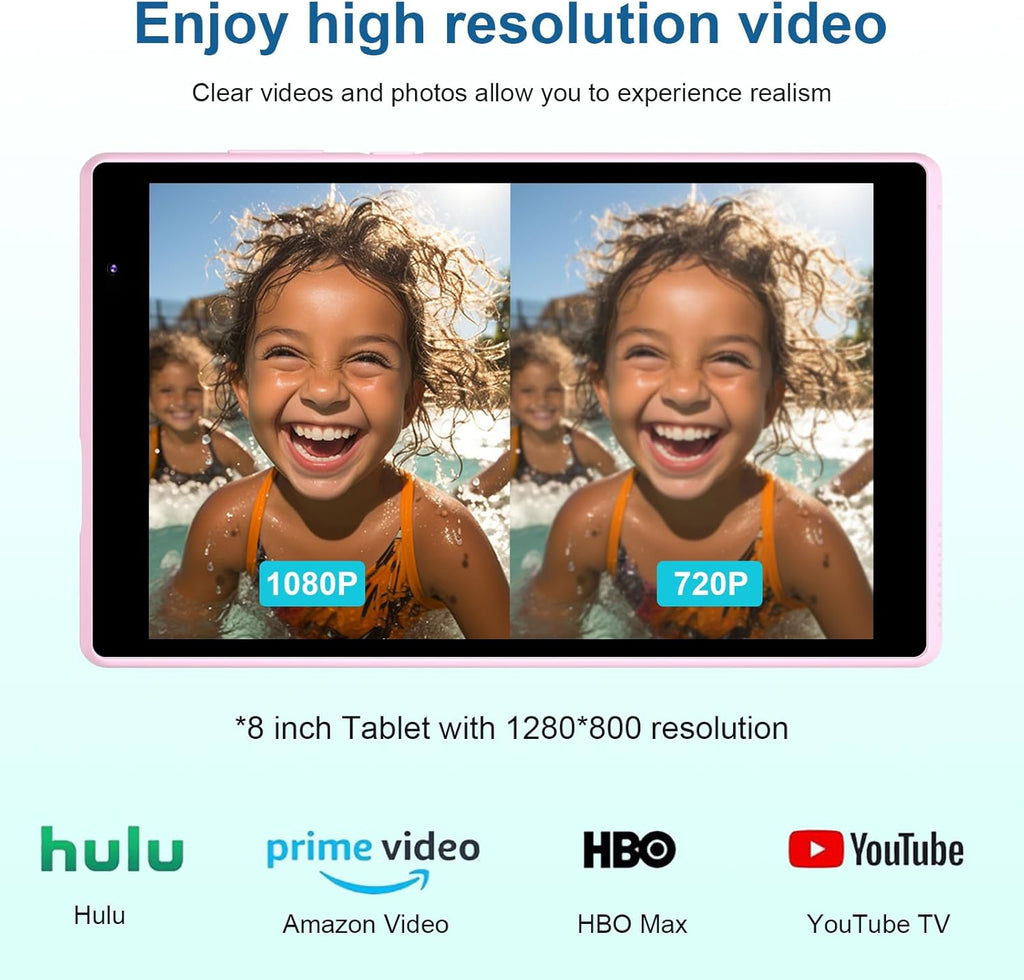 Pink 8 inch Android Tablet O409418