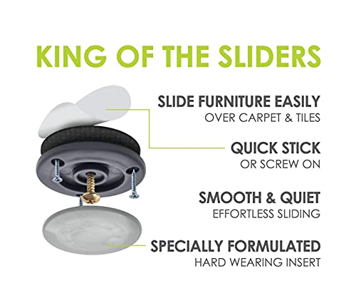 2 Inch Furniture Sliders Set of 4 P9829
