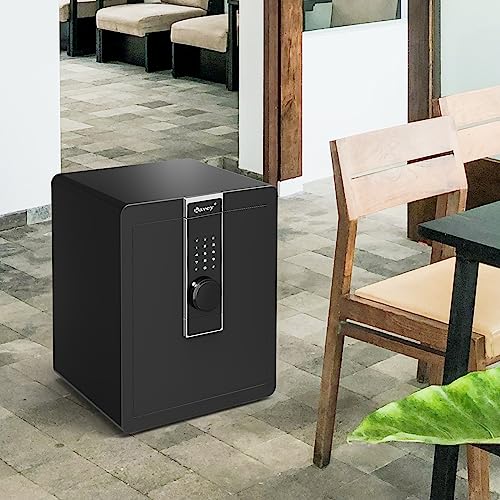 Fireproof Safe with LCD Touch Screen and Dual Alarm System T779