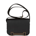 Black Chevre Gold Hardware Geta U8660