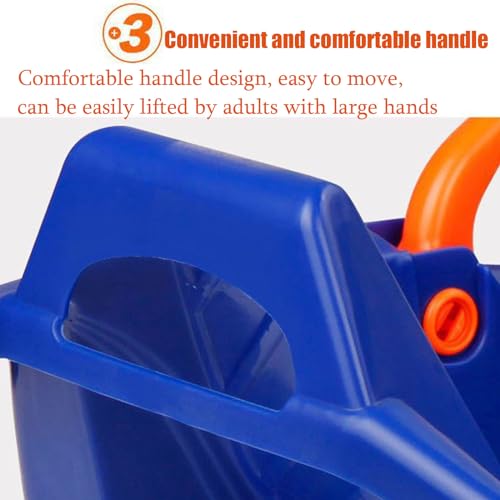 Plastic Toboggan Snow Sled with Pull Rope and Handles S247920