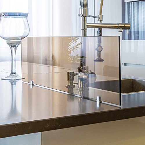 Rectangle Glass Table Top, 36 in x 72 in, Clear I640720