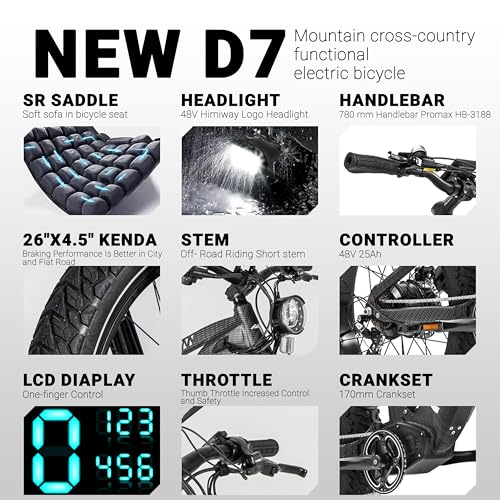 26"x4.8" 750W Electric Mountain Bike with Four-Bar Linkage Suspension K1675