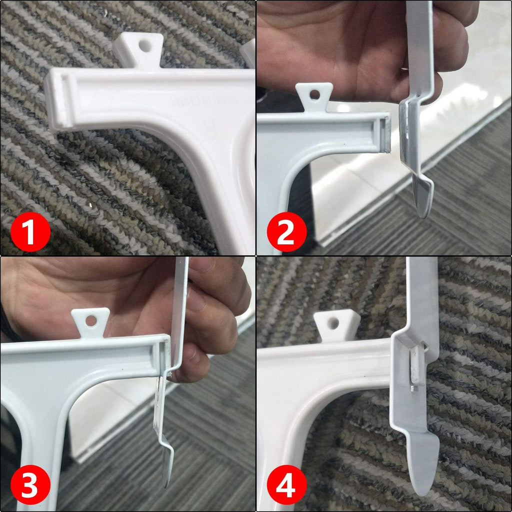 36 Pair Hanging Shoe Organizer with Hooks W433915