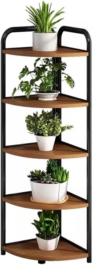 5 Tier Wood Plant Stand C963