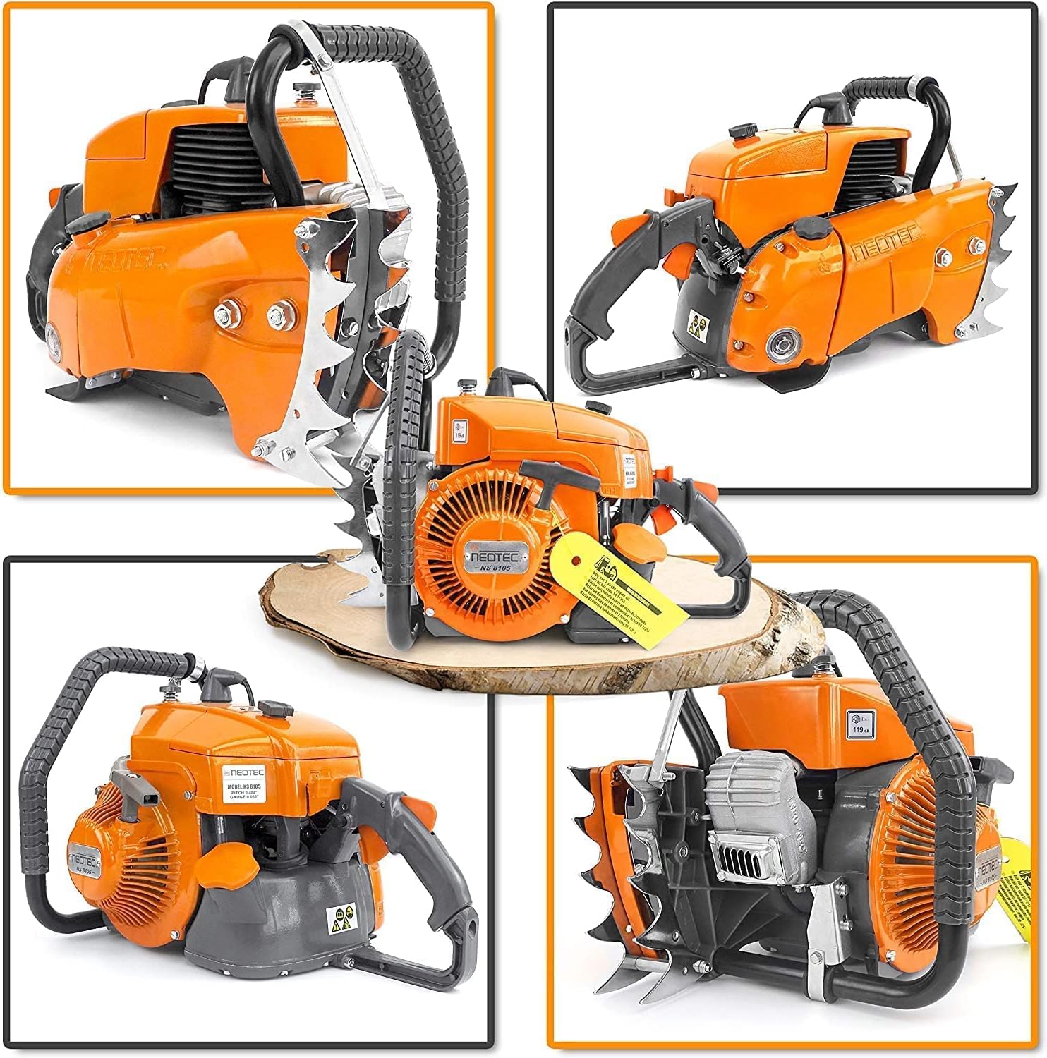 36 inch Gas Chainsaw 105cc 4.8KW 6.5HP A551