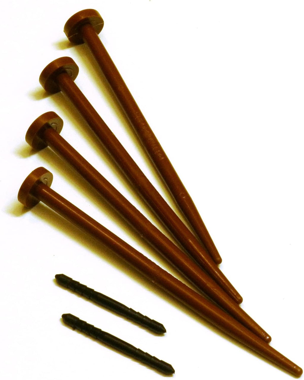 Brown Recycled Rubber 4ft Lawn Edging (6pc Box) Z156