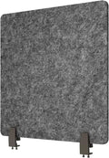 Castle Gray 23.6 x 16 Acoustic Desk Divider Privacy Panel A1169