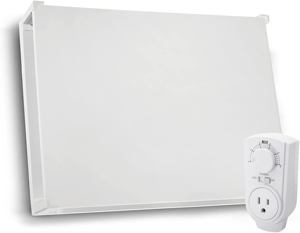 400W Wall Mount Convection Heater with Thermostat H29775