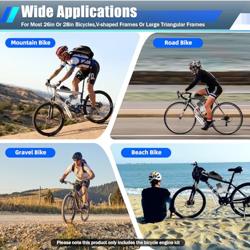 100cc 2 Stroke Gas Motorized Bicycle Conversion Kit A90289