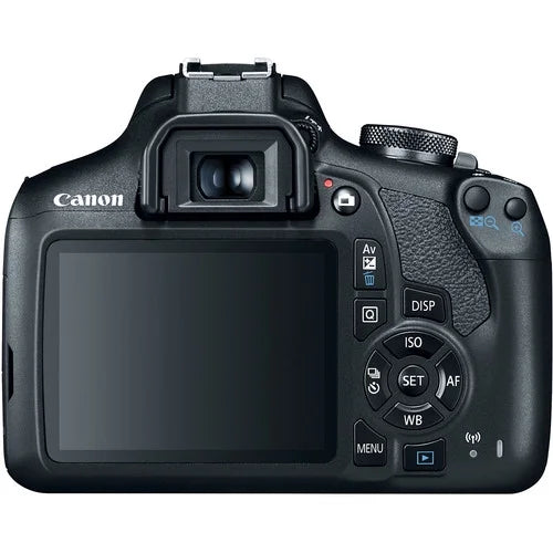 Digital SLR Camera with 24.1MP APS-C CMOS Sensor and 18-55mm f/3.5-5.6 IS II Lens (Black) + 75-300mm f/4-5.6 III Lens J617