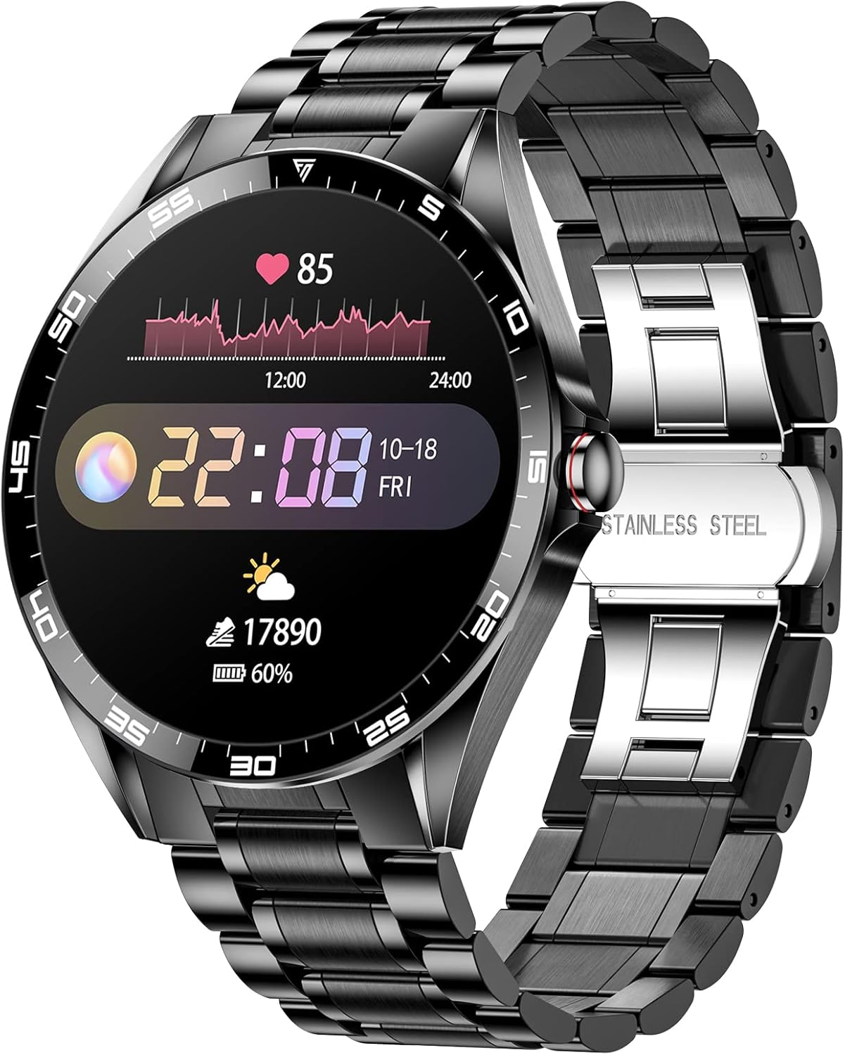 Smartwatch with Heart Rate Sleep Monitor N4148