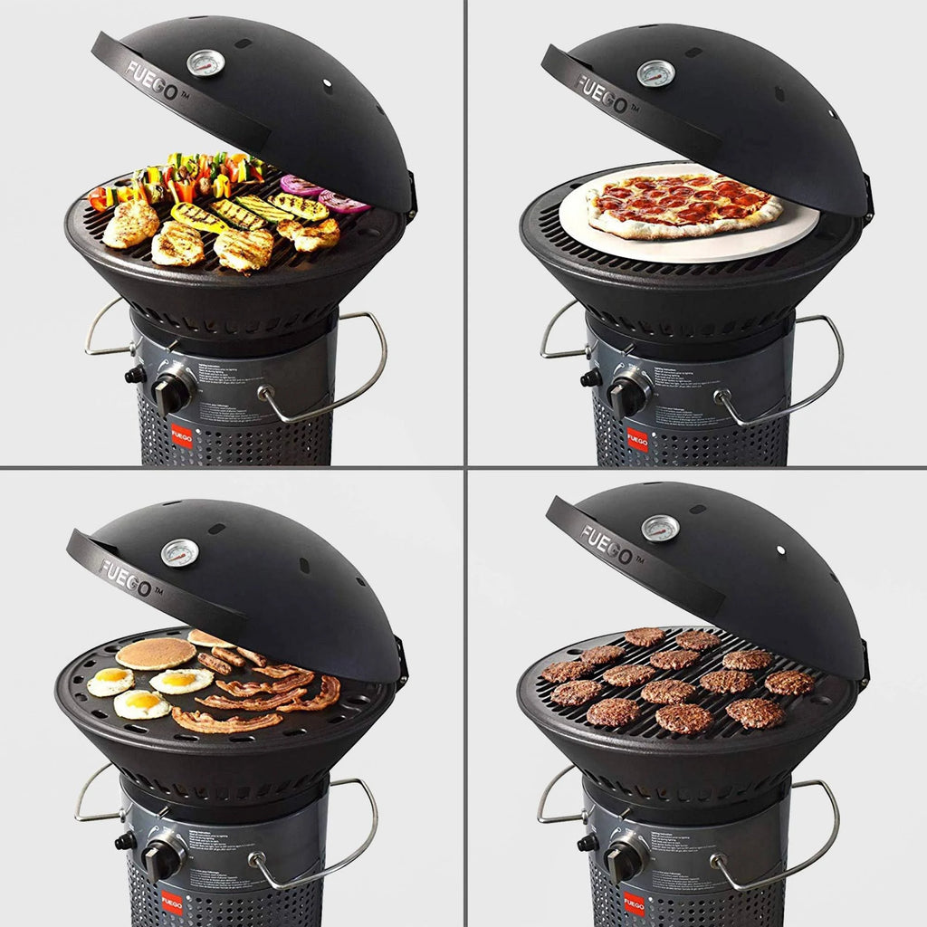Dark Gray Propane Gas Grill S2281
