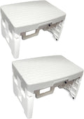 White 2 Pack Folding Step Stool Z233