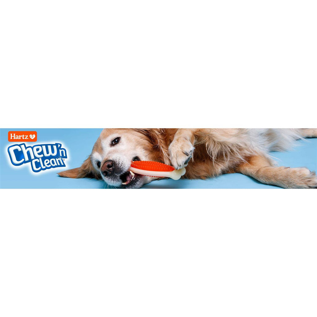 Chew 'n Clean Dental Duo Dog Chew Toy Treat T8772