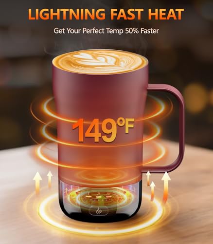 14oz Rechargeable Temperature Control Coffee Mug Z98748