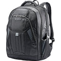 Large Backpack, Black/Orange, 18 x 13.3 x 8.6 M702478