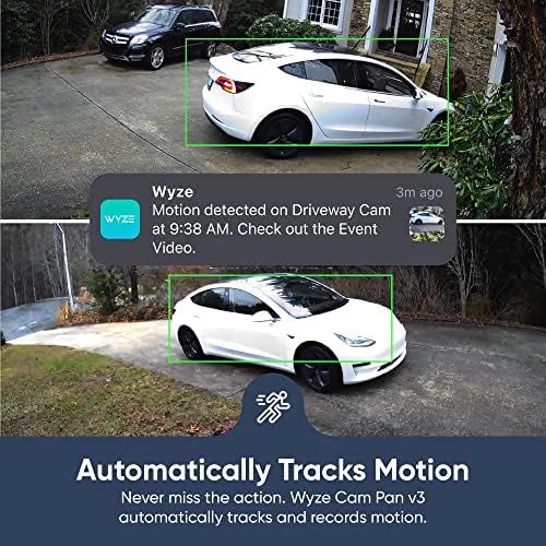 Cam Pan v3 Indoor/Outdoor IP65 1080P 360° Pan/Tilt/Zoom WiFi Security Camera, Color Night Vision A938