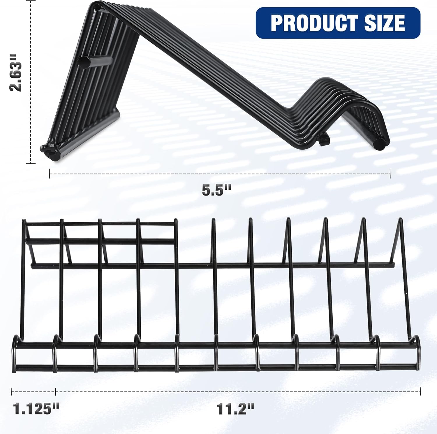 2-Pack Plier Organizer Rack, 20 Slots U60531