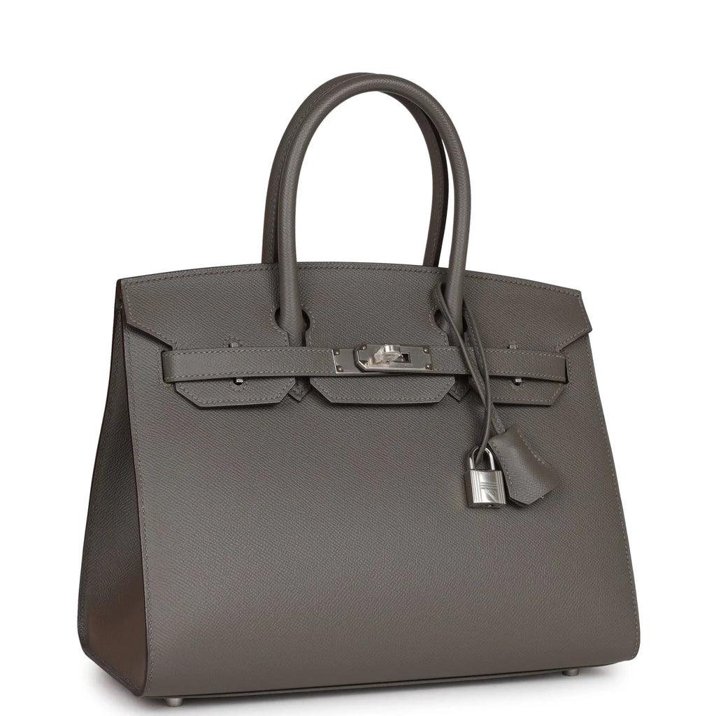 Gris Meyer Epsom Leather 30 Bag O920784