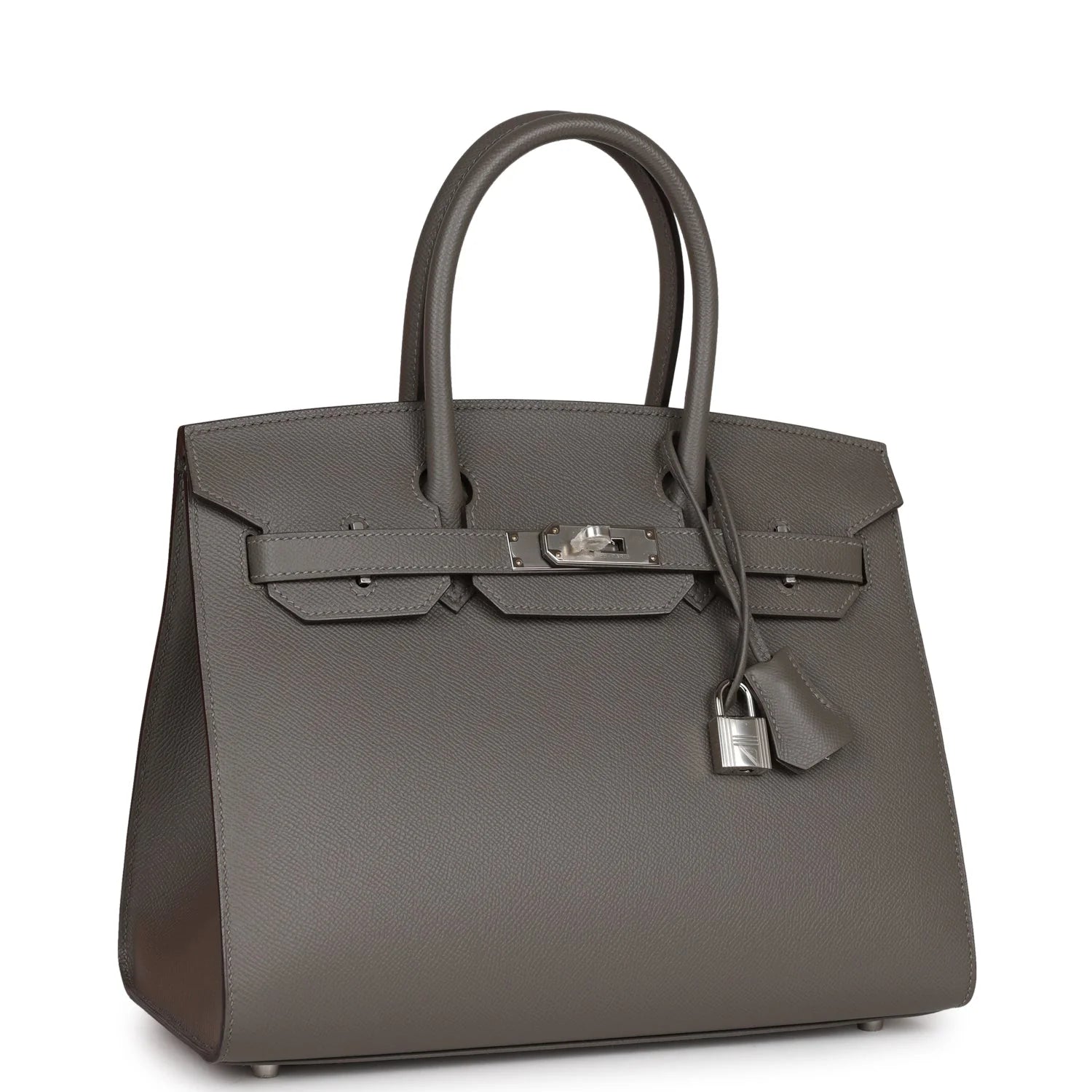 Gris Meyer Epsom Leather 30 Bag O920784