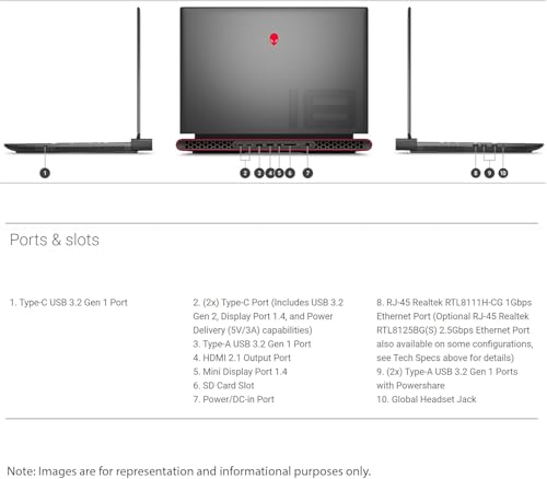 18" FHD+ 480Hz Gaming Laptop, AMD Ryzen 9, GeForce RTX 4070, 16GB DDR5, 1TB SSD L227