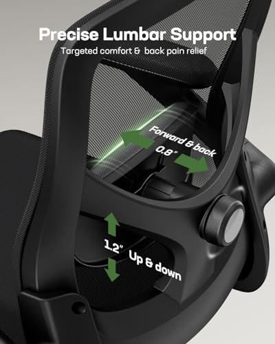 Ergonomic Mesh High Back Desk Chair with Headrest U648
