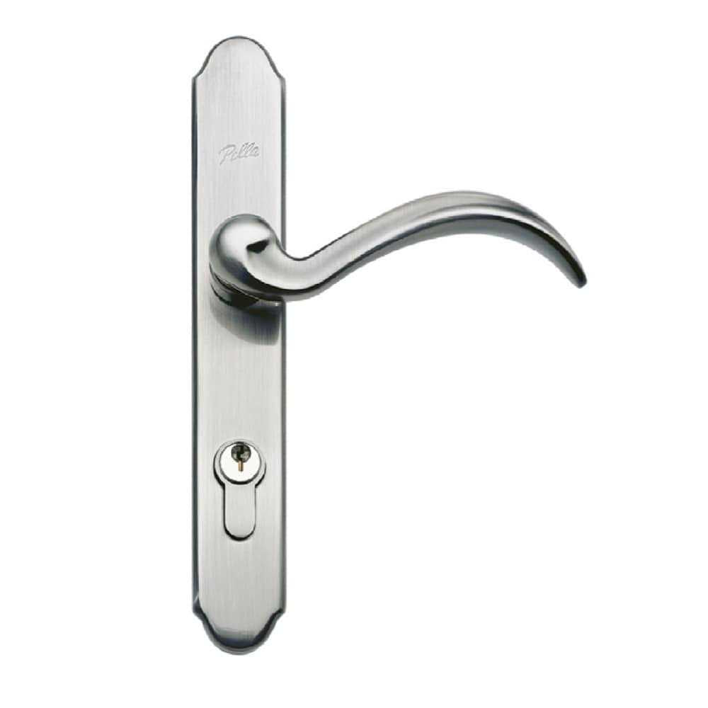 Satin Nickel Storm Door Handleset L421521