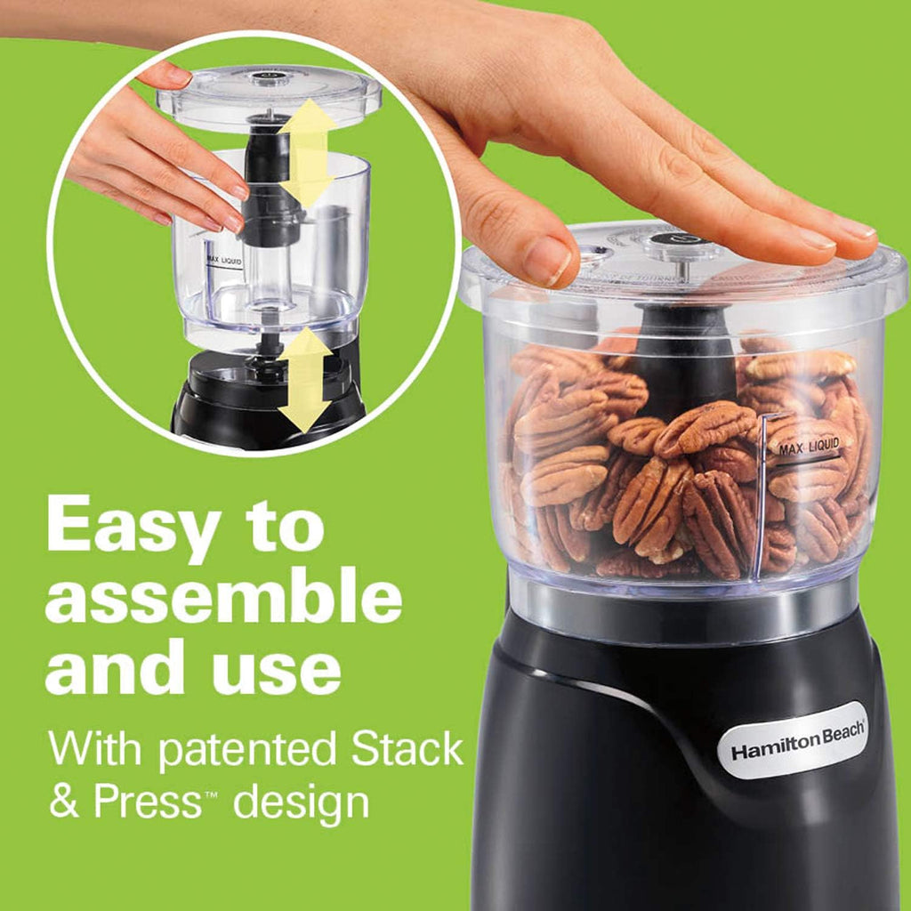 6-Speed Electric Hand Mixer with Whisk, Dough Hooks and Beaters & Electric Vegetable Chopper & Mini Food Processor, 3-Cup, 350 Watts G21450