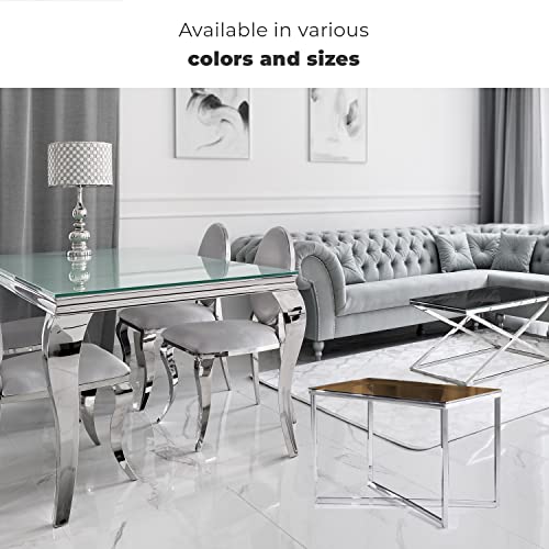 Rectangle Glass Table Top, 36 in x 72 in, Clear I640720