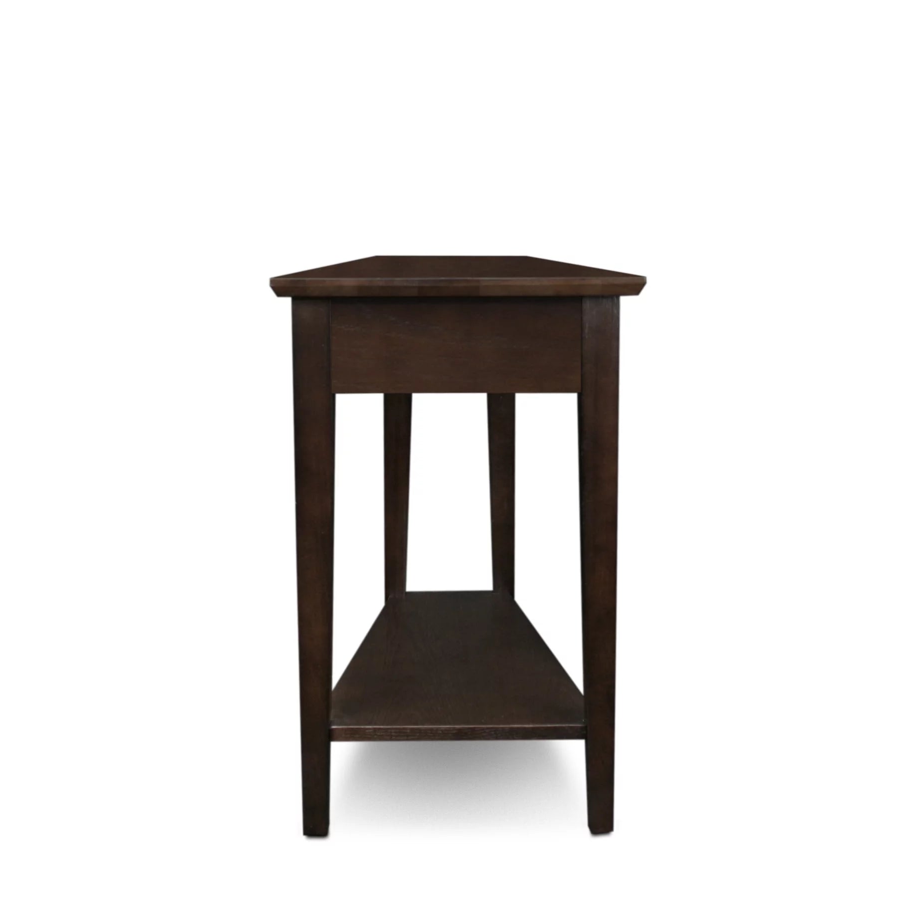 Compact Recliner Wedge Table in Chocolate Oak Q531034
