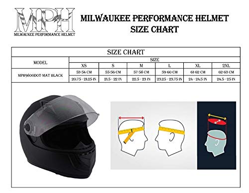 Matte Black Full Face Helmet Y12462