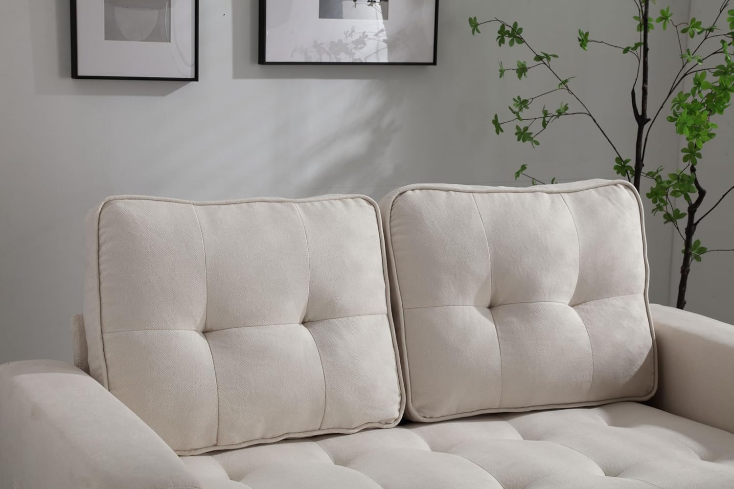 Dark Gray Velvet Sofa Z453261