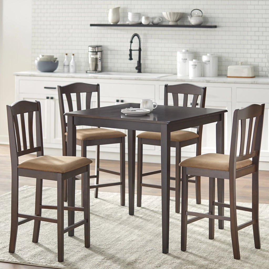 24" Espresso Stool Set of 2 C323
