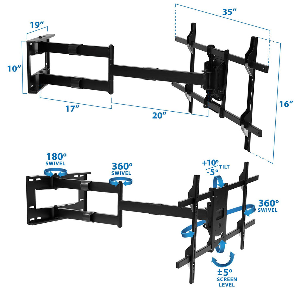 Extending Long Arm TV Mount X504990