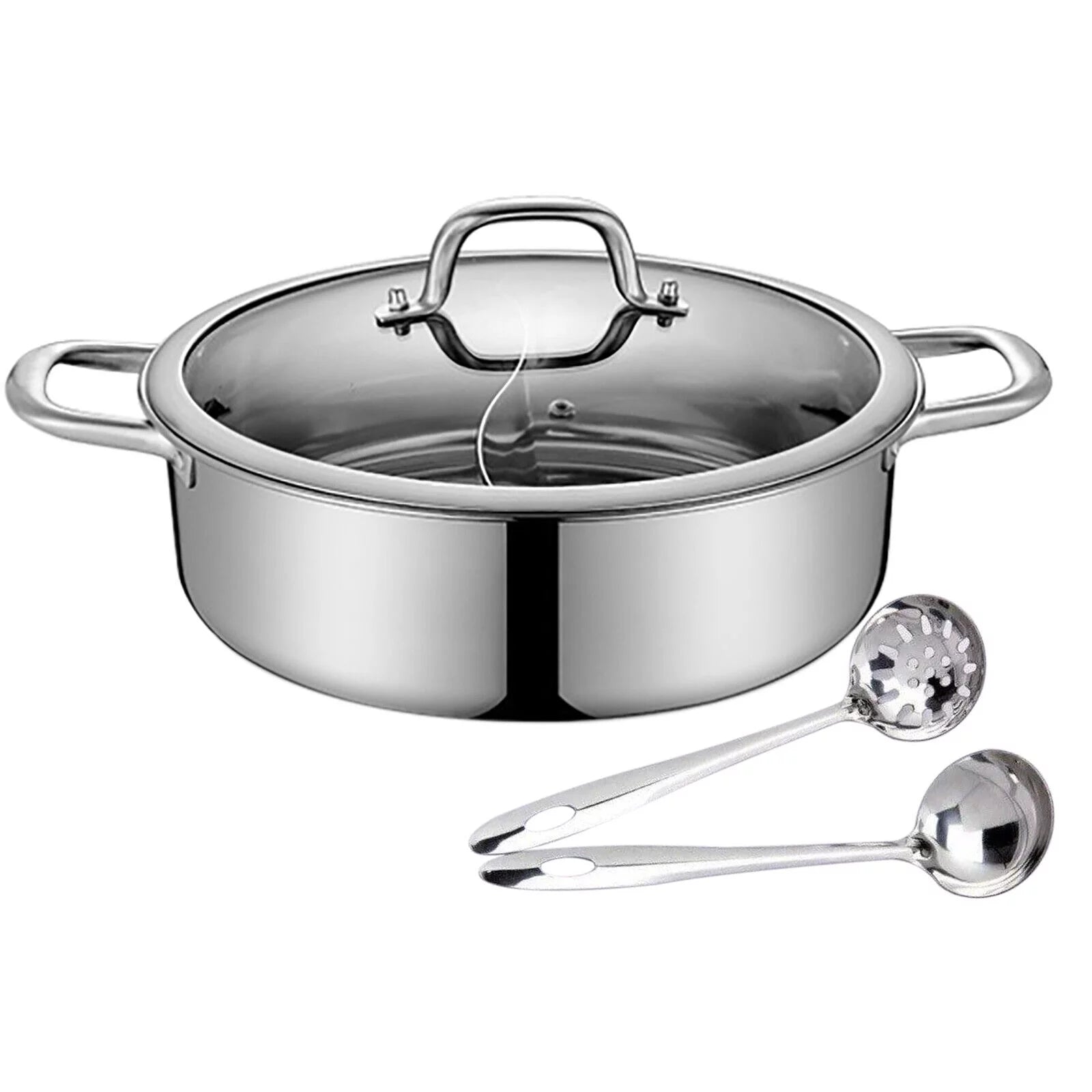 Stainless Steel Shabu Hot Pot Compatible Pot C3152