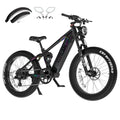 26 Inch Fat Tire Electric Bike with Full Suspension Q98302