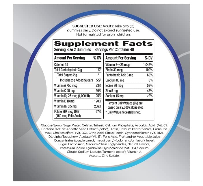 Centrum Silver Men's Multivitamin Multimineral Supplement Z212735