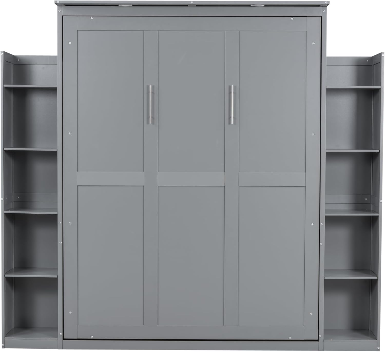 Queen Size Solid Wood Murphy Bed W5948