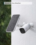 2K Outdoor Security Camera with Solar Panel T6568