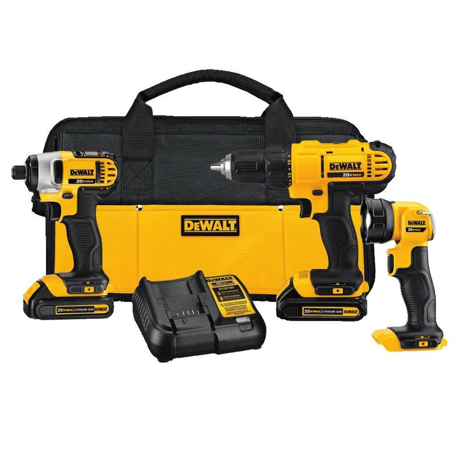 20V Max Lithium Ion 3-Tool Combo Kit R262