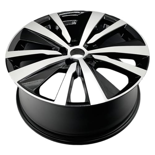 19 inch Machined Black 19x8 inch wheels D7377