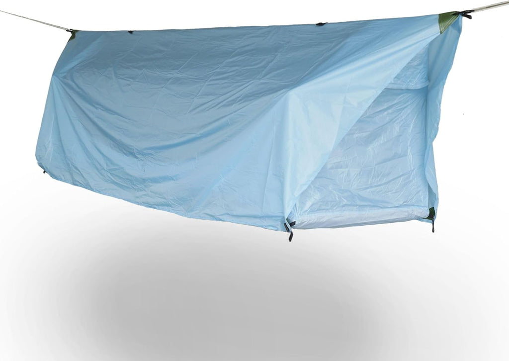 80"x30" Forest Green Lay Flat Hammock Tent with Mosquito Net and Insulated Pad G9513
