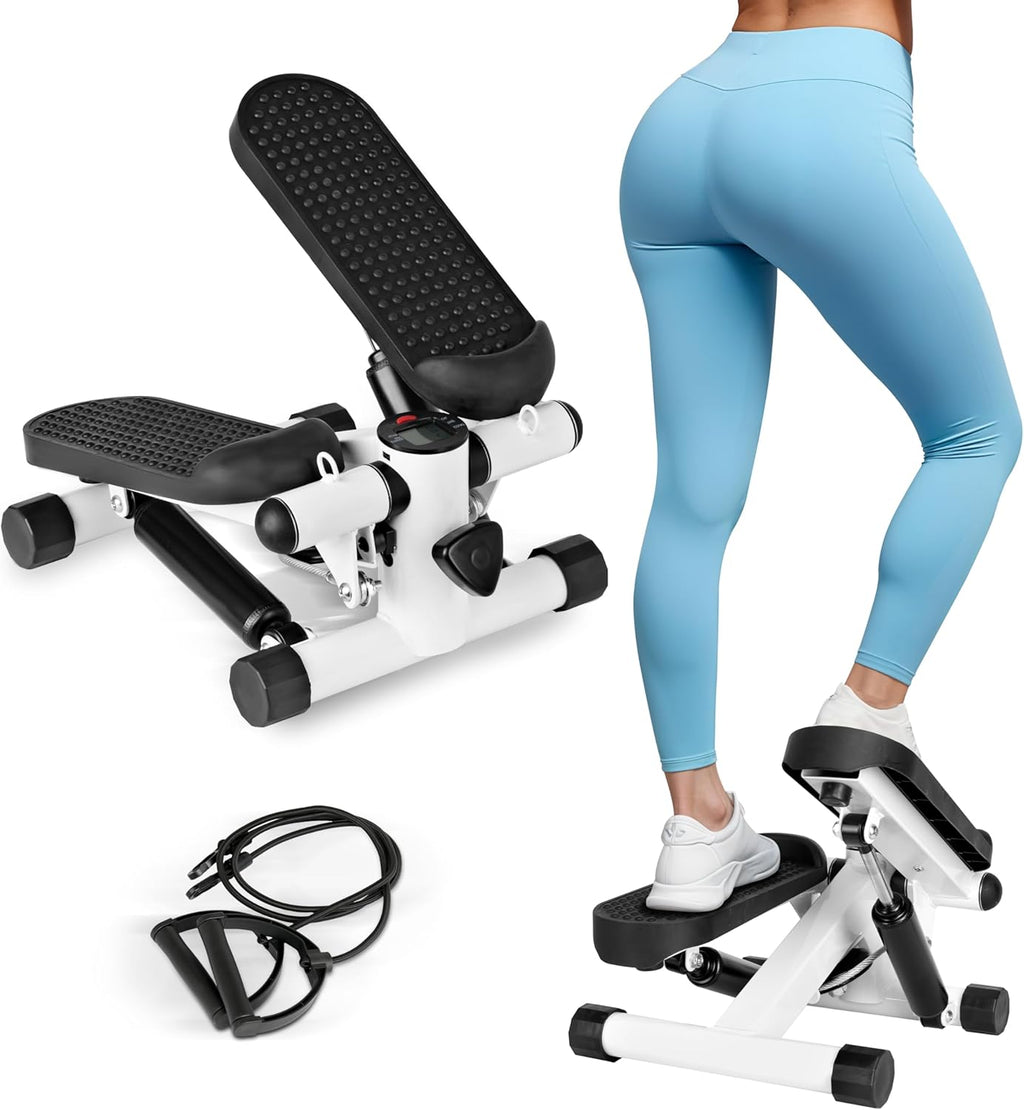 Mini Stepper with Resistance Band, 120KG Load J59838