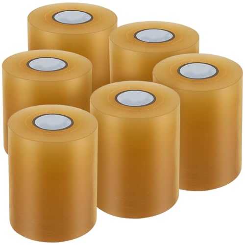 6 Rolls 4" x 108' PVC 7 Mil Seam Cover Tape N208996