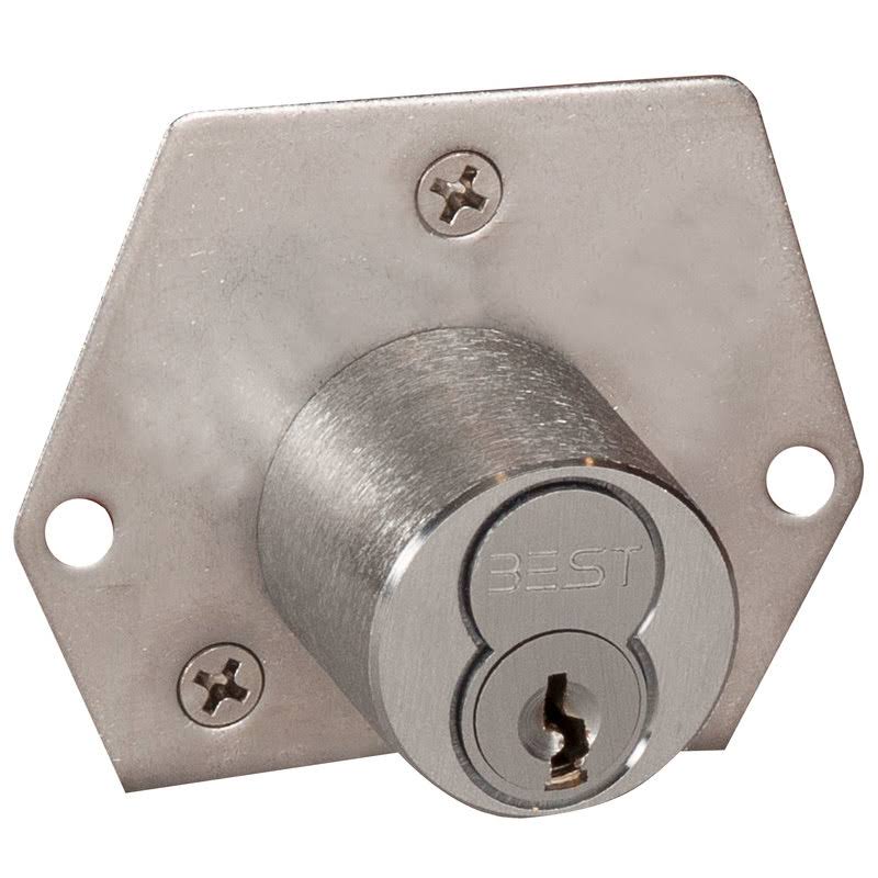 Satin Chrome Cabinet Lock M187