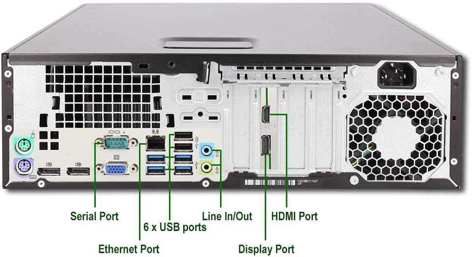 Small Form Desktop PC, Intel Core i5 3.2GHz, 16GB Ram, 512GB M.2 SSD, NVIDIA GeForce GT 1030 2GB DDR5, Windows 10 T743395