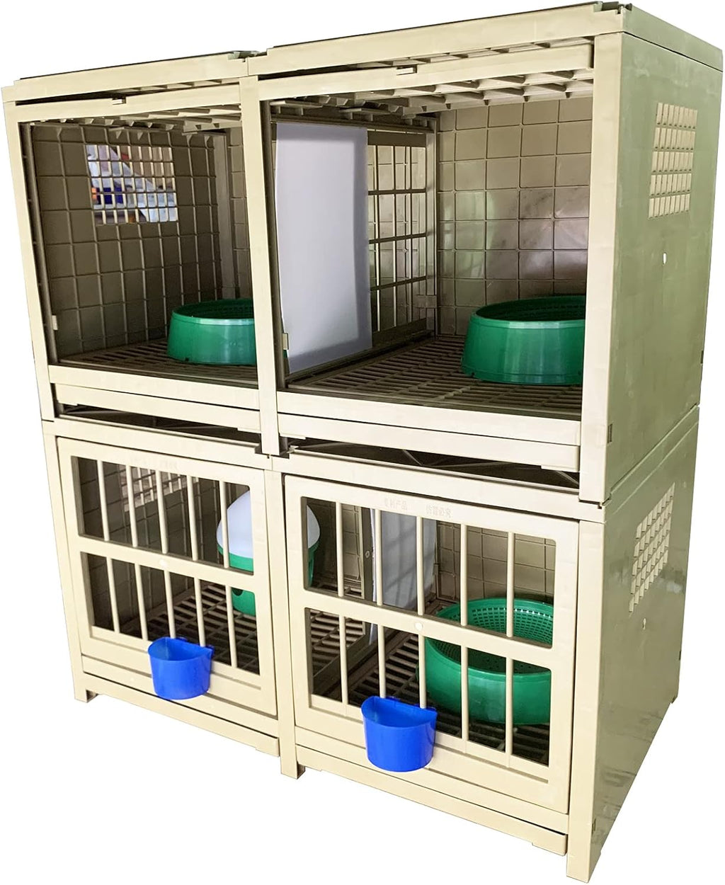Pigeon Cage Plastic Bird Cage Nest Box Carrier Combination Package 32x18x18 Inch B49648